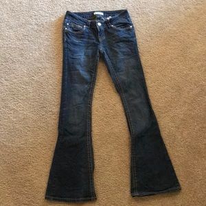 Flared jeans